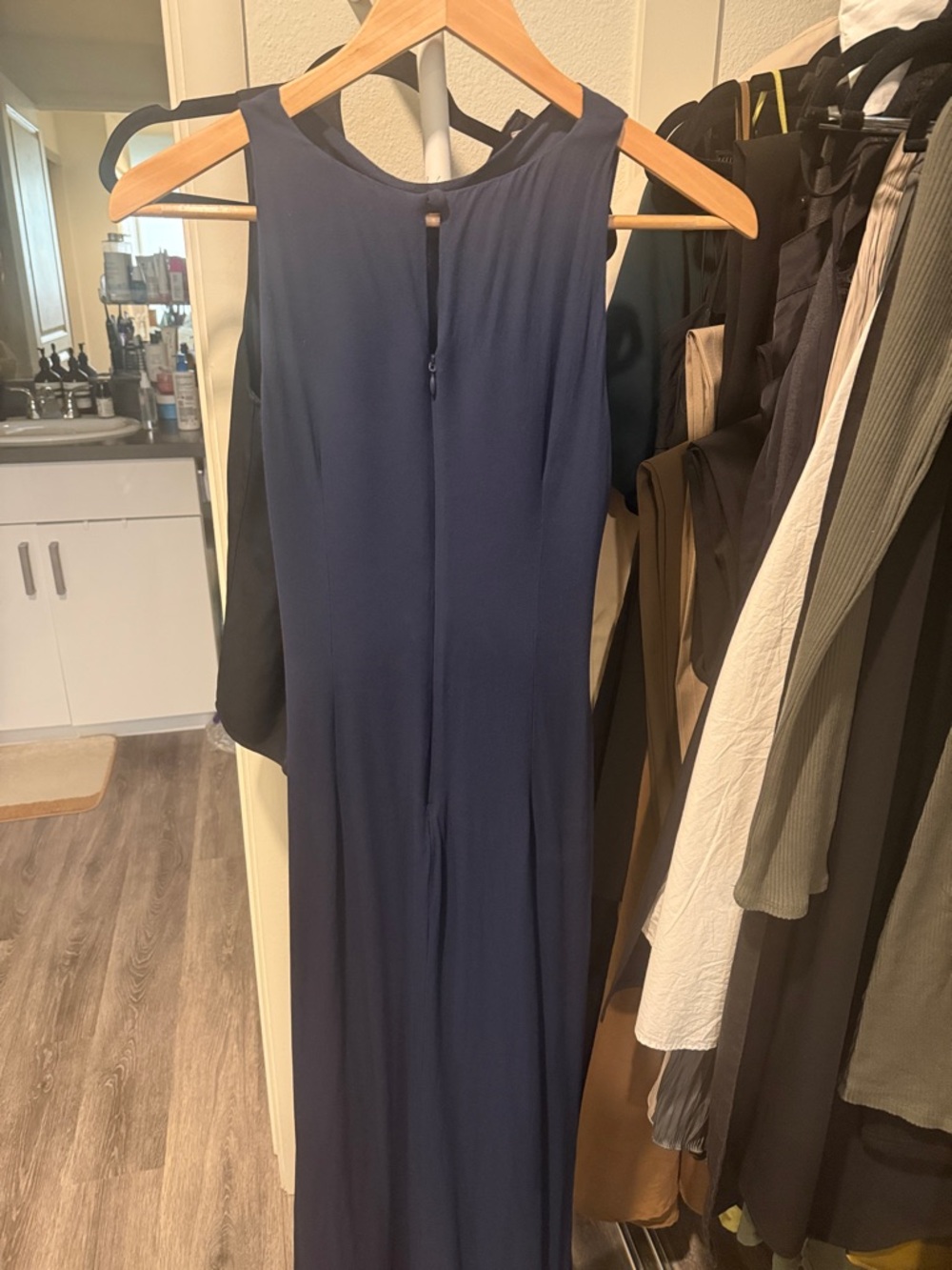 Reformation Navy Blue Maxi Dress - Picture 6 of 6